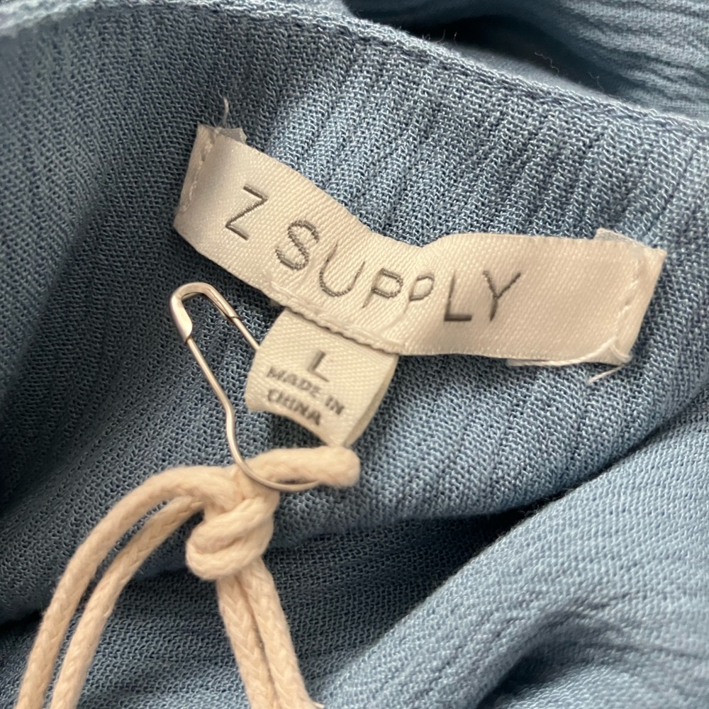 Z Supply Dusty Blue Sleeveless Maxi Dress NWT - Picture 6 of 6